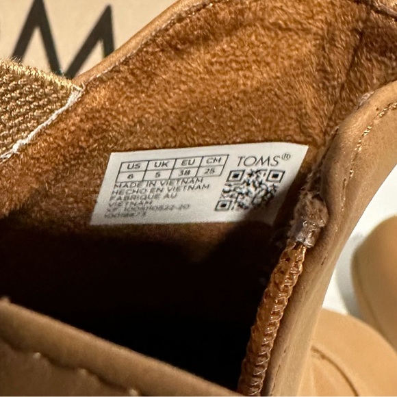 Toms Girls Kelsey Wedge Ankle Boots - Picture 2 of 7